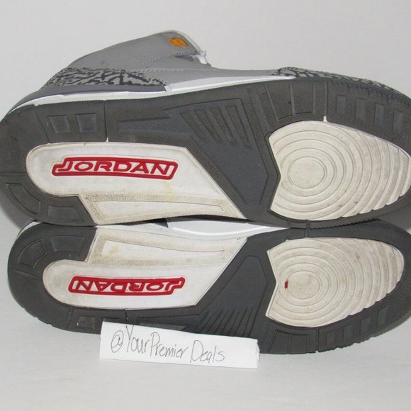 Jordan Gray and Black Athletic Shoes - Picture 5 of 9